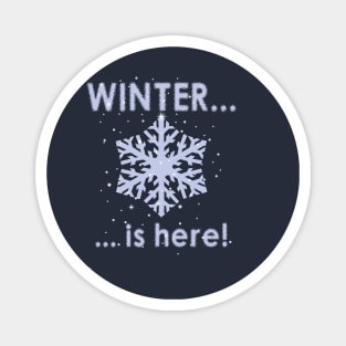 Winter is here Magnet